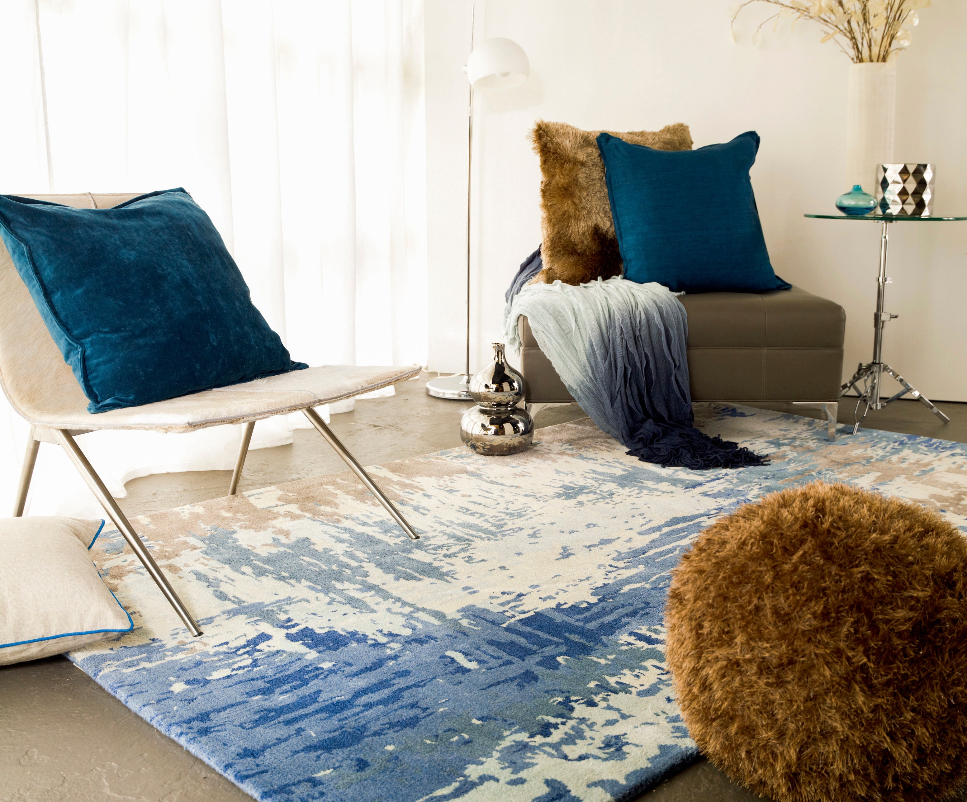 El toque perfecto para tu sala de estar: El tapete ideal para crear un ambiente acogedor - Daaq Interiores