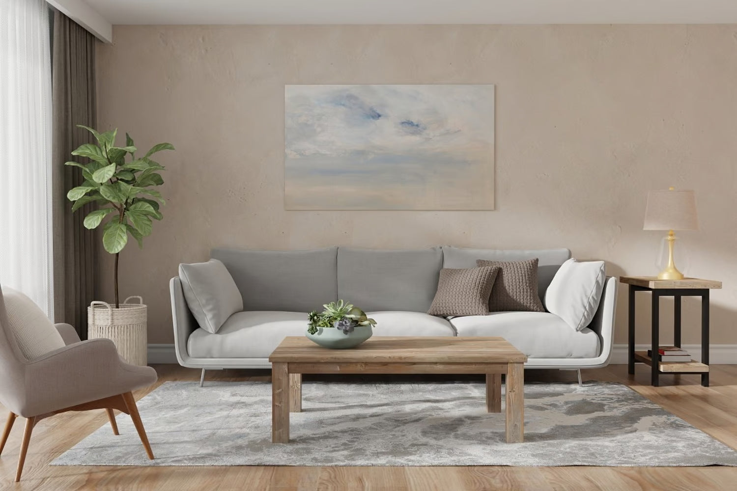 Tapete Azure Gray Silver