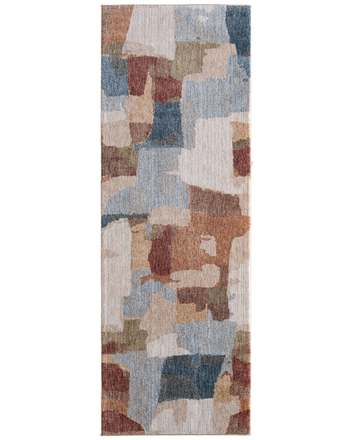 Tapete Pearson Azul Multicolor - 76x221cm (Pasillo)