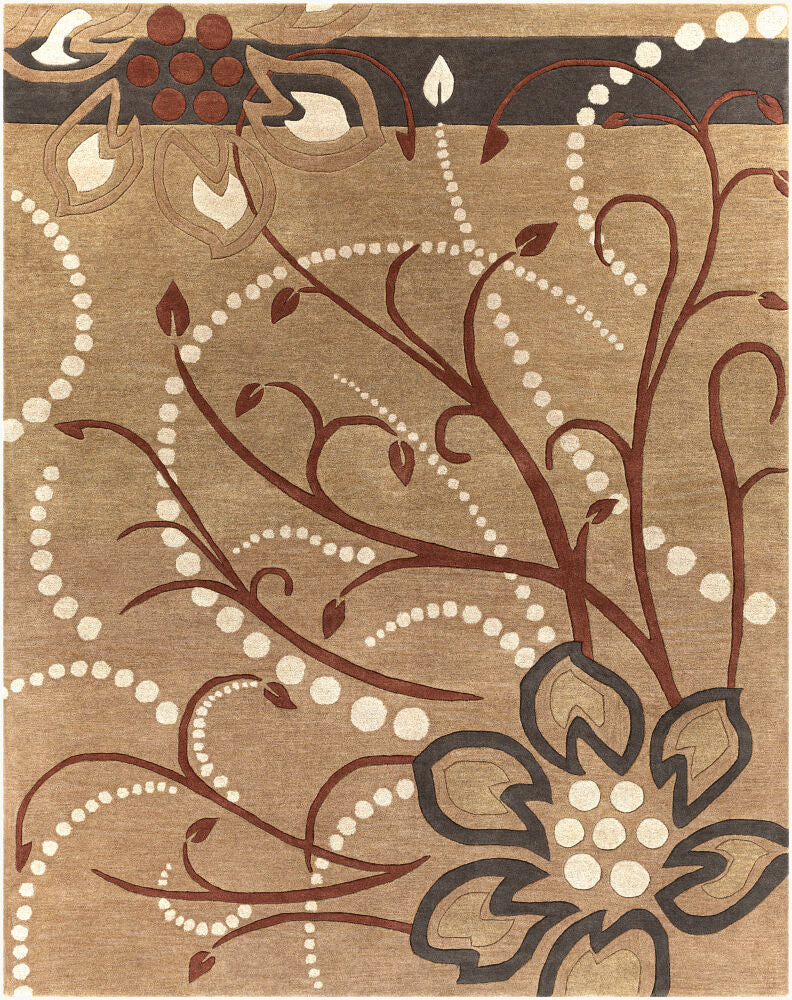 Tapete Athena Café Claro