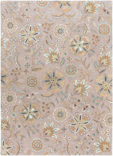 Athena Floral Beige Rug