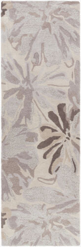 Athena Grey Floral Rug