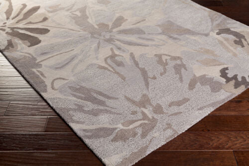 Athena Grey Floral Rug