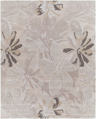 Athena Grey Floral Rug