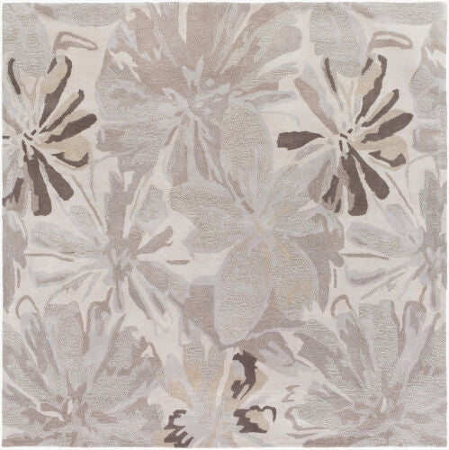 Athena Grey Floral Rug