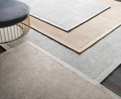 Silk Light Gray Rug