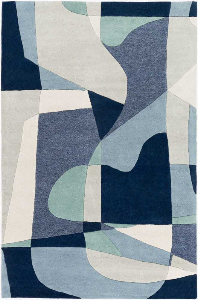 Tapete Contempo Abstract Blue