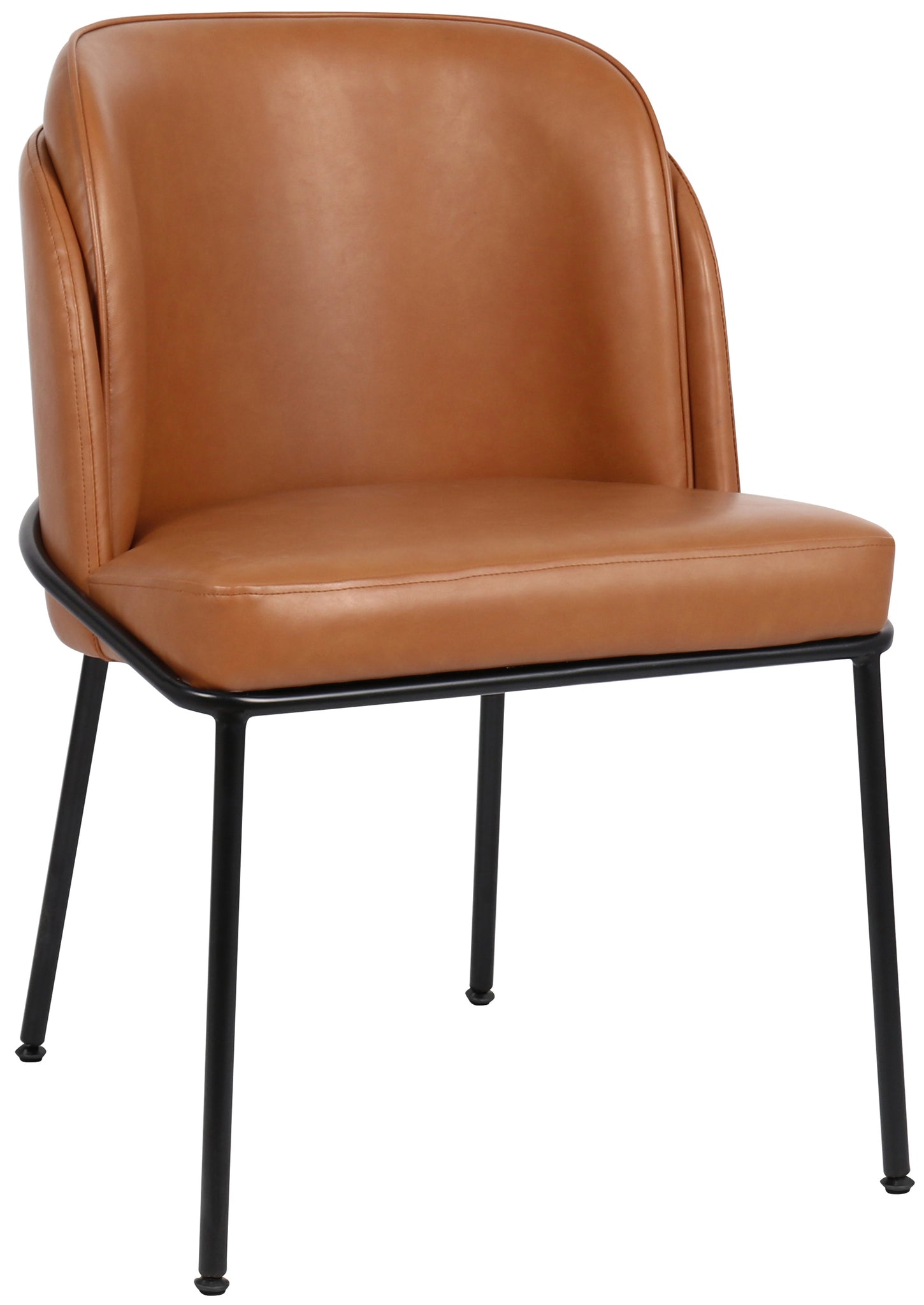 Silla de Comedor Jagger de cuero vegano - Daaq Interiores