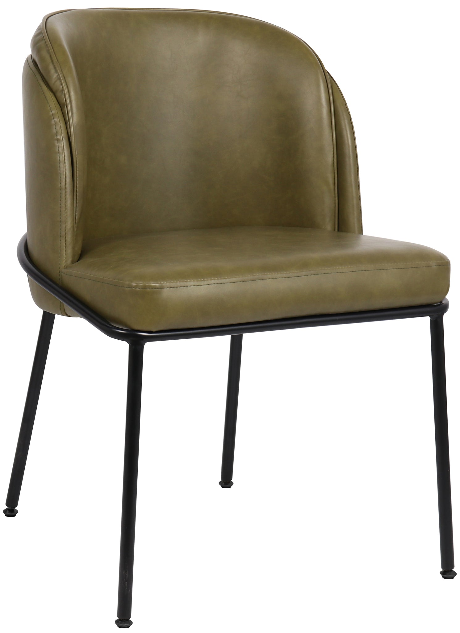 Silla de Comedor Jagger de cuero vegano - Daaq Interiores