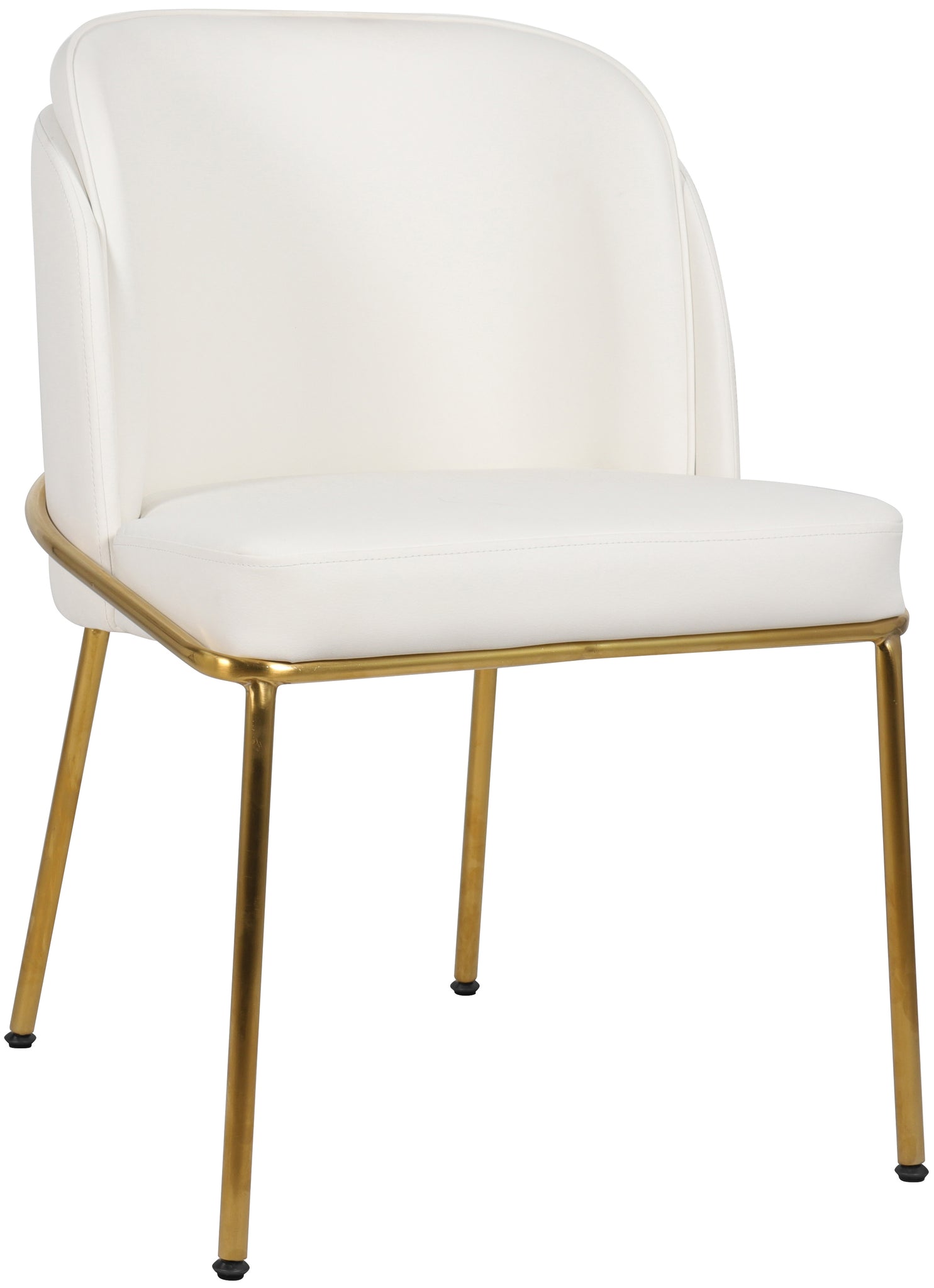 Silla de Comedor Jagger de cuero vegano - Daaq Interiores