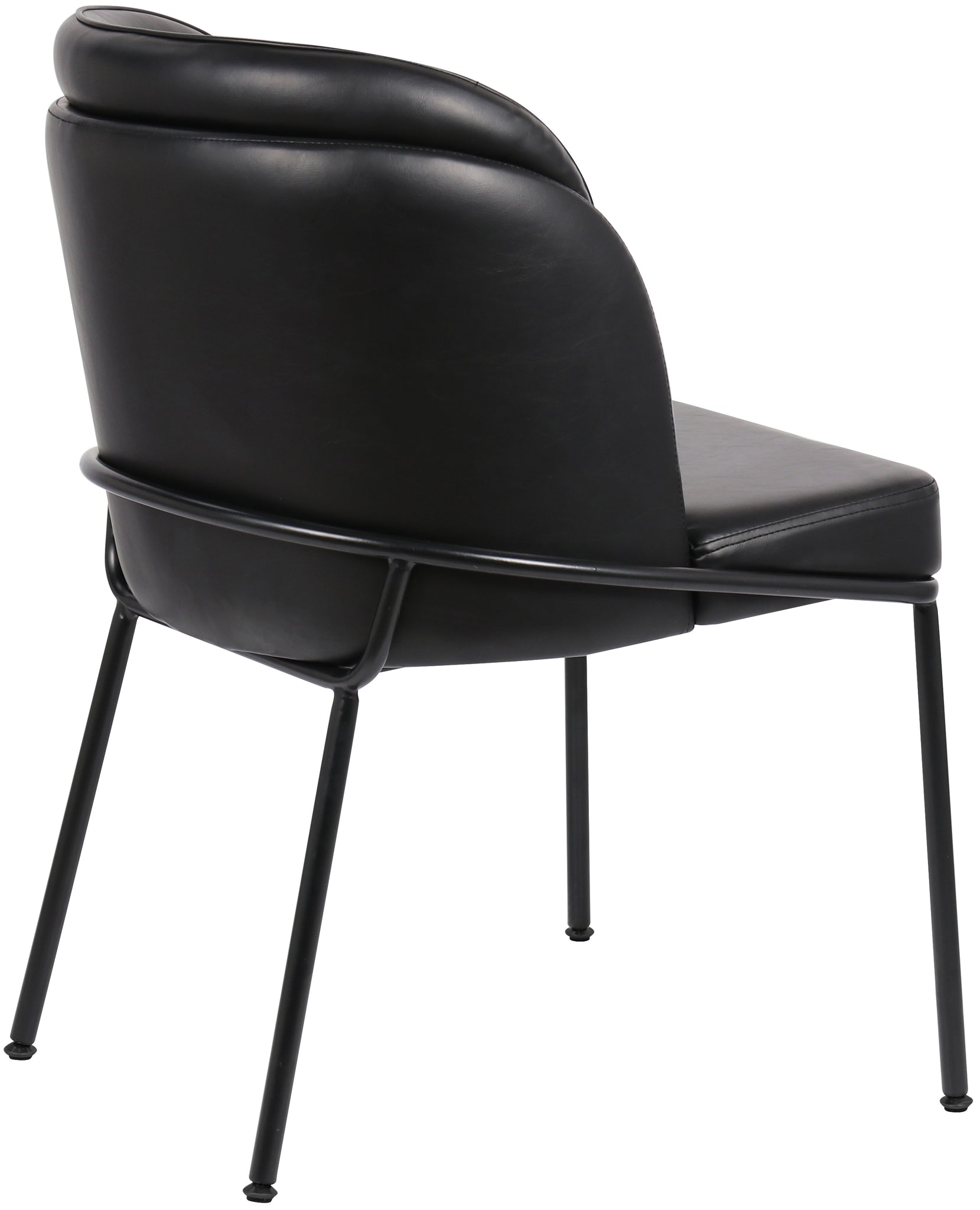 Silla de Comedor Jagger de cuero vegano - Daaq Interiores