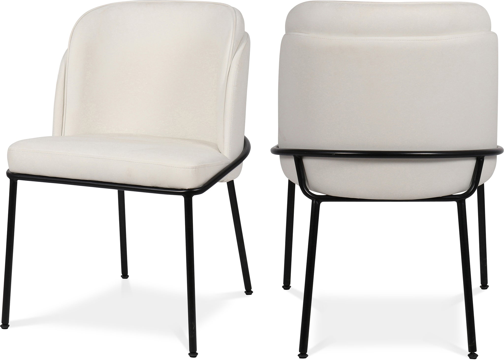 Silla de Comedor Jagger de cuero vegano - Daaq Interiores