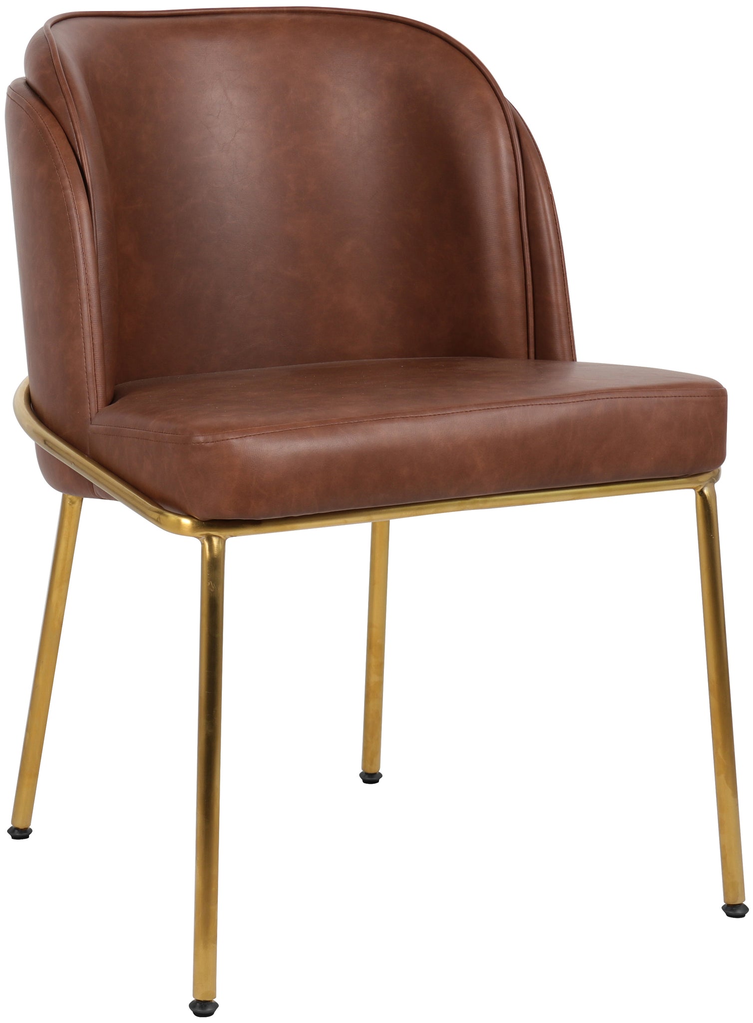 Silla de Comedor Jagger de cuero vegano - Daaq Interiores
