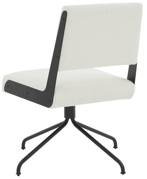 Silla de Oficina Giratoria Emmeline Boucle - Daaq Interiores