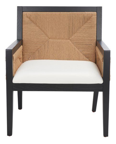 Silla Ocasional Decorativa Tejida Emilio - Daaq Interiores