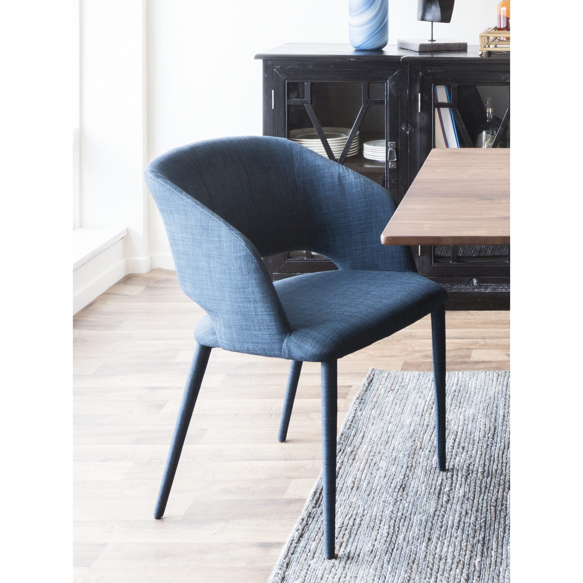 Silla William Azul Marino - Daaq Interiores