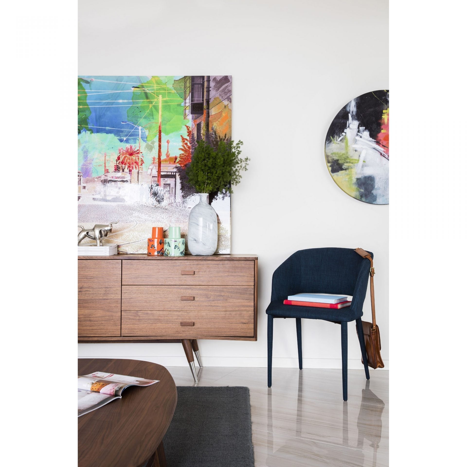 Silla William Azul Marino - Daaq Interiores