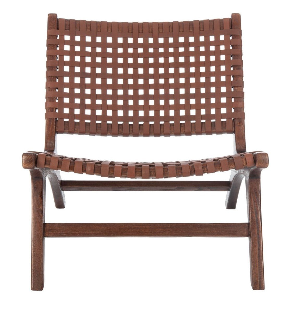 Sillon Ocasional Tejido De Cuero Luna - Daaq Interiores