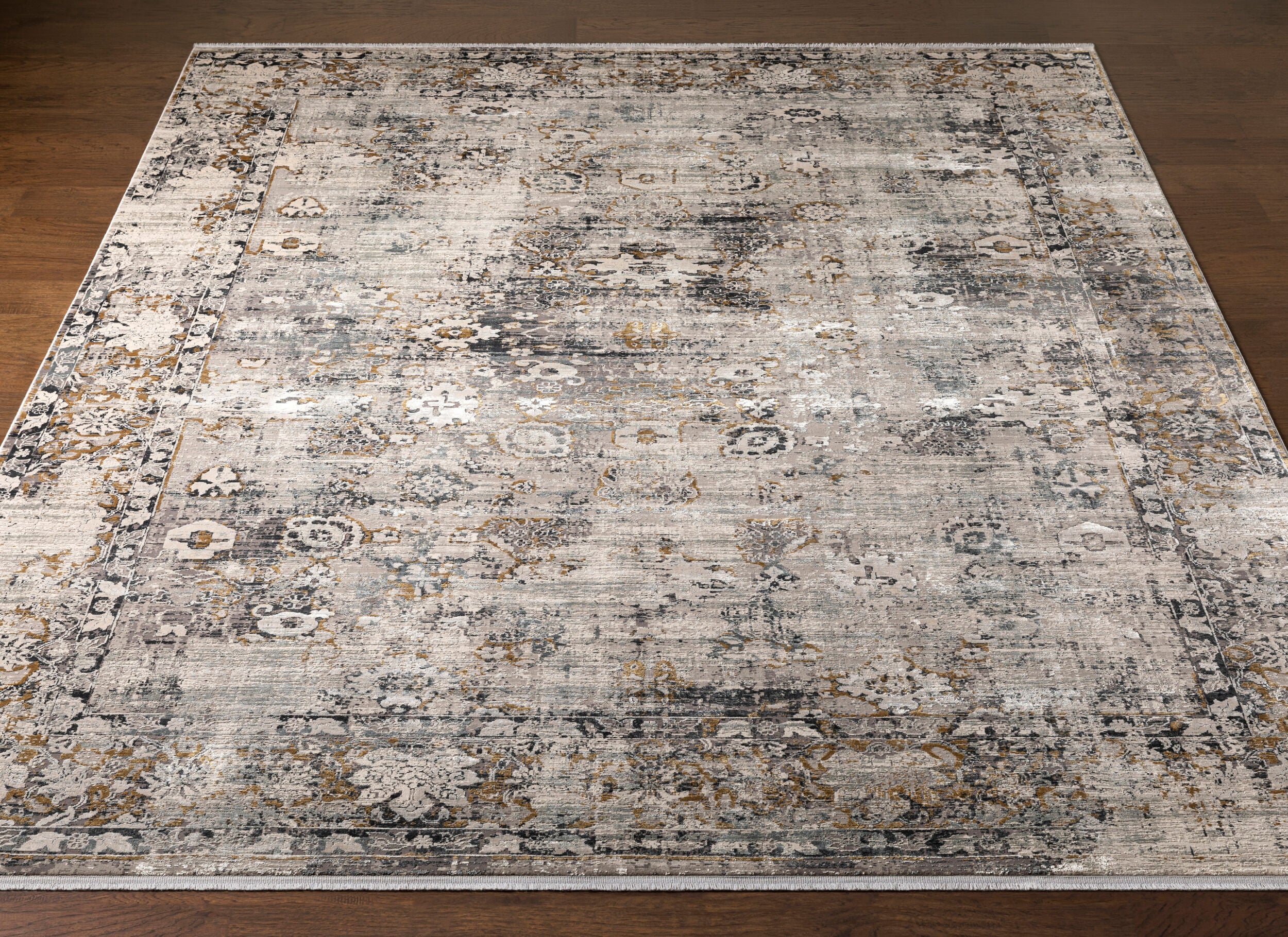 Tapete Solar Gris Plata