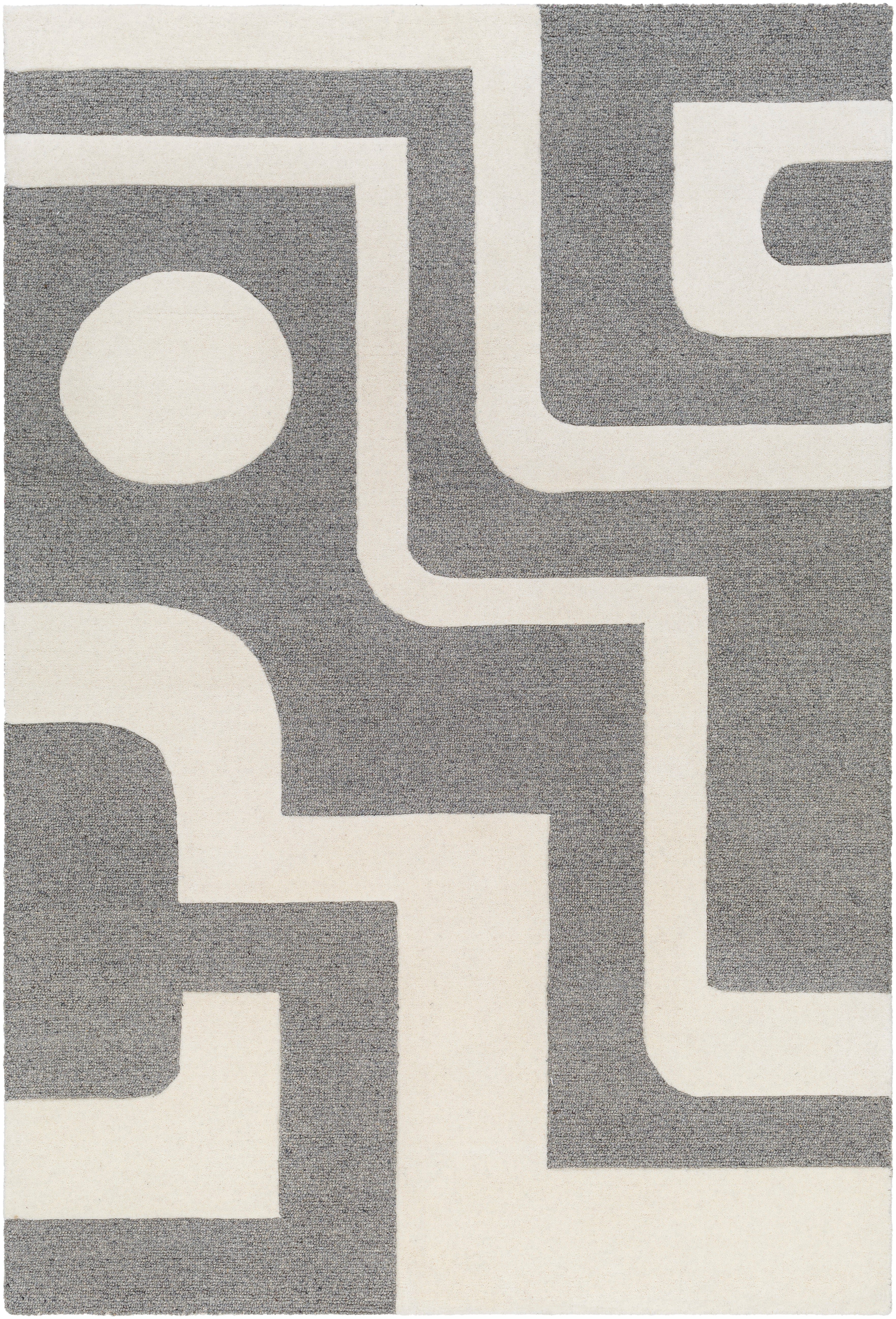 Tapete Brook Boho Gris Oscuro - Daaq Interiores