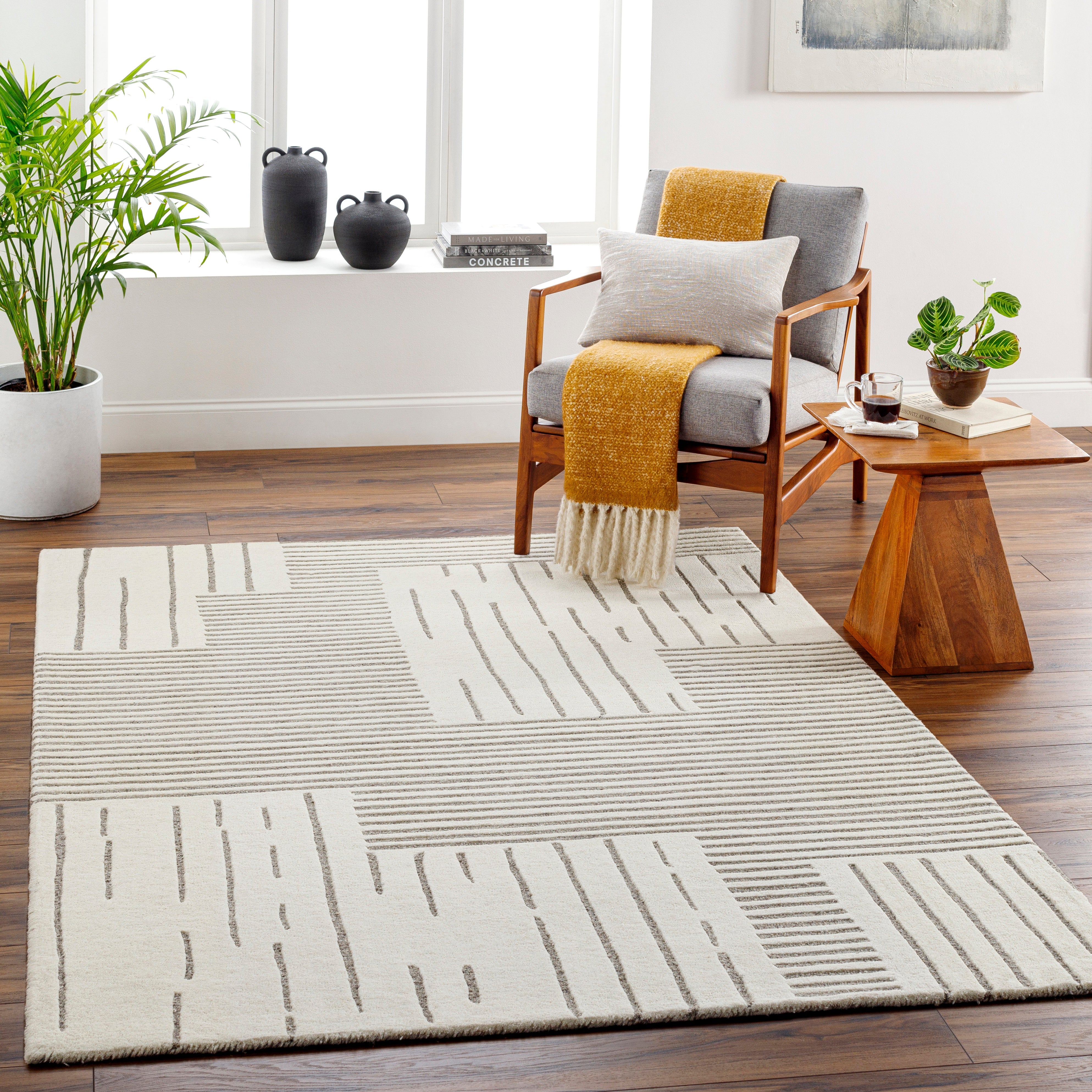 Tapete Brook Ivory - Daaq Interiores