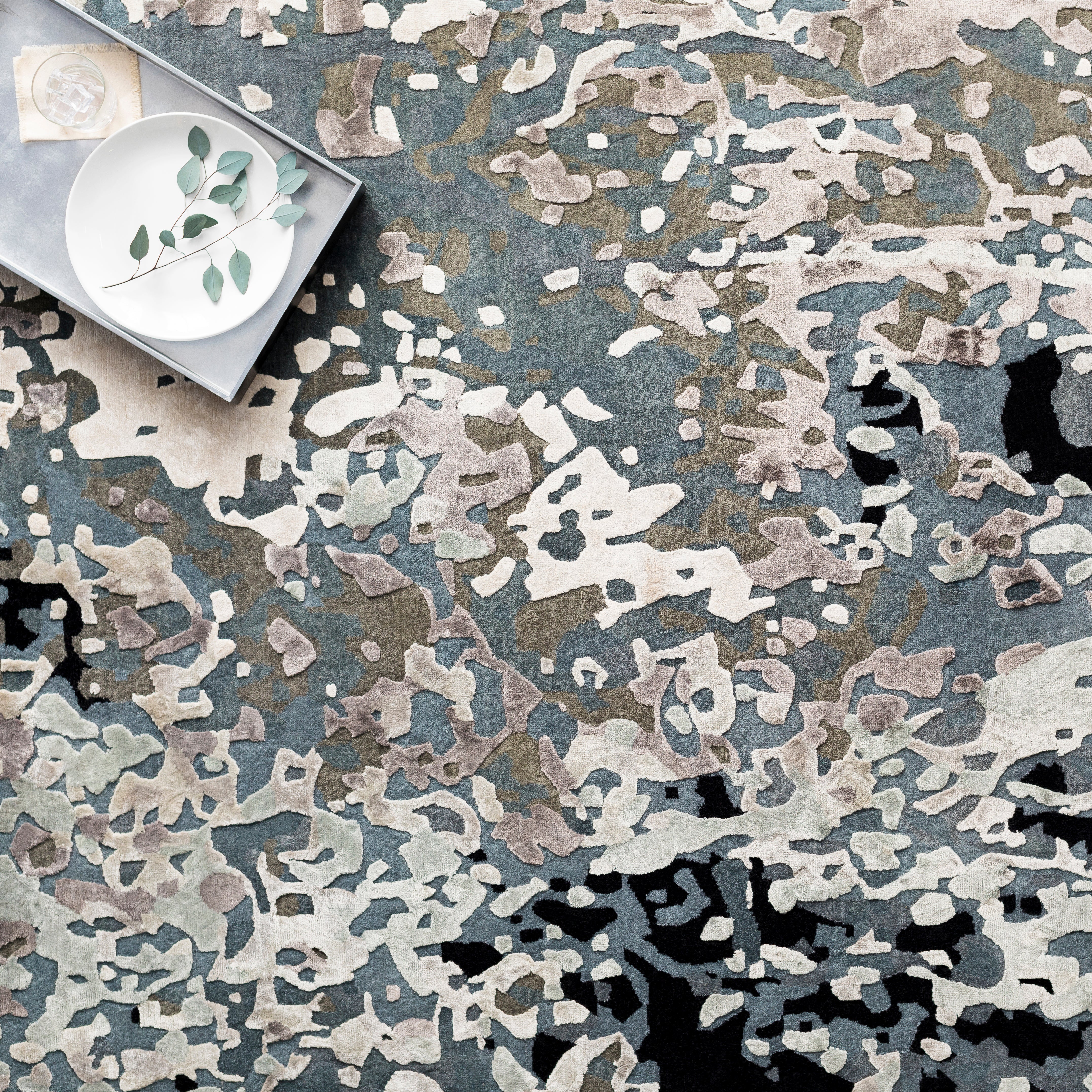 Tapete Chemistry Azul - Daaq Interiores