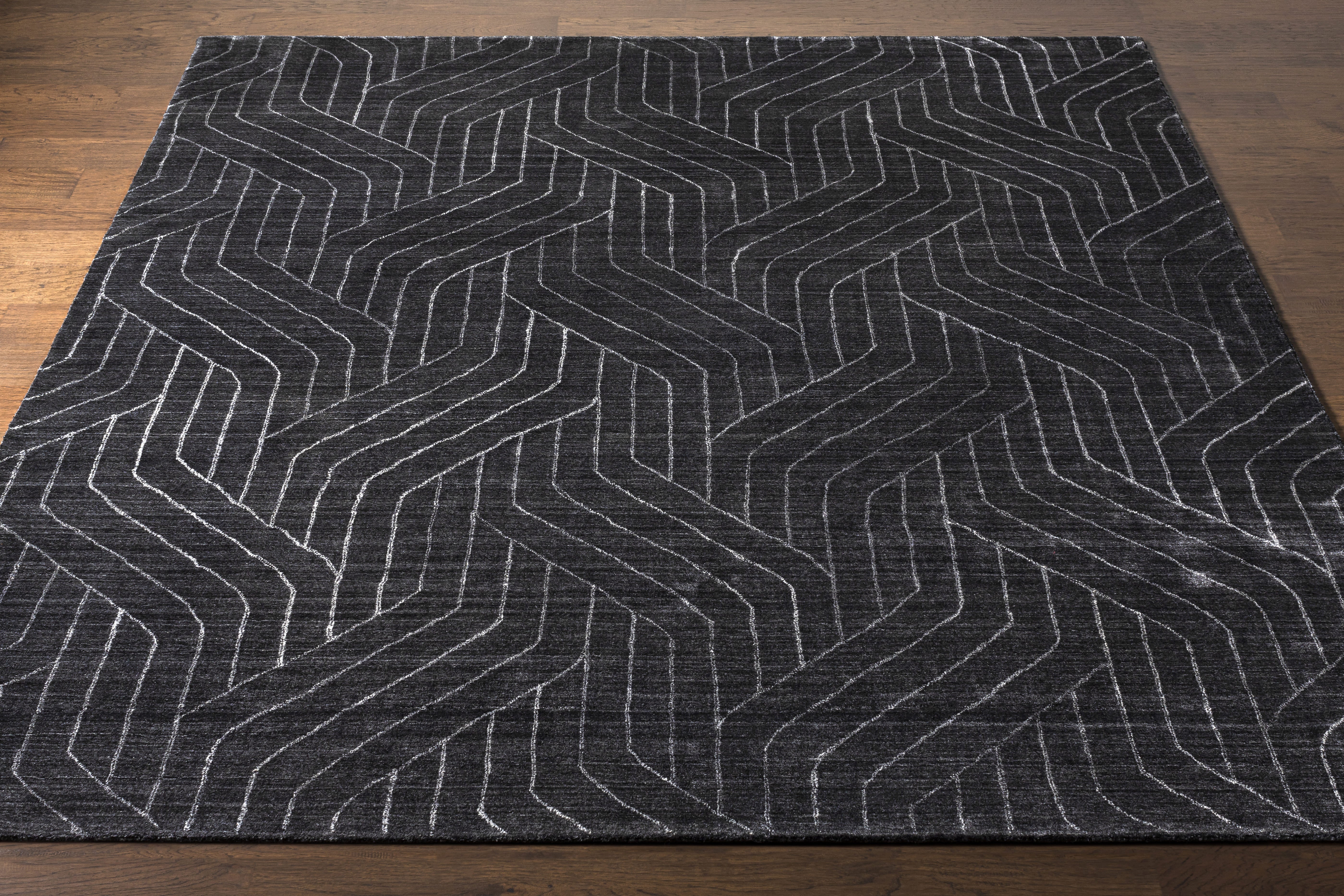 Tapete Hightower Negro - Daaq Interiores