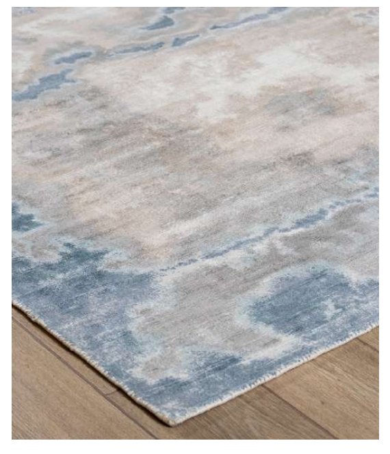 Tapete Kova Azul Beige - Daaq Interiores