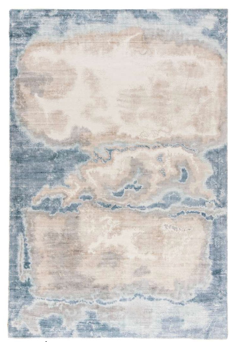 Tapete Kova Azul Beige - Daaq Interiores