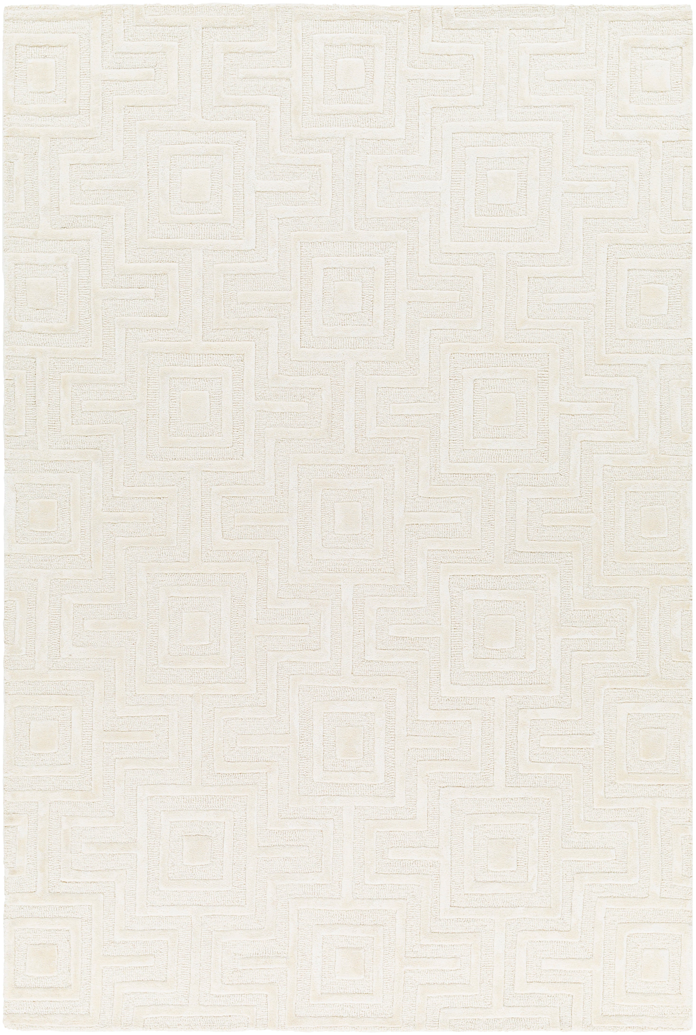 Tapete Maddison Squares Ivory - Daaq Interiores