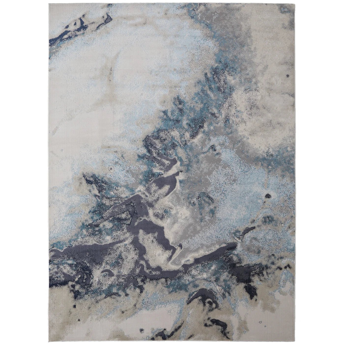 Tapete Tornado Navy - Ivory - Daaq Interiores