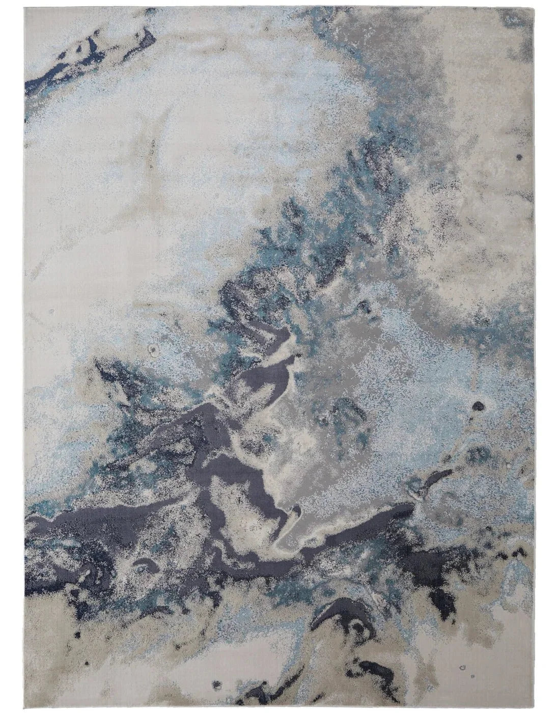 Tapete Tornado Navy - Ivory - Daaq Interiores