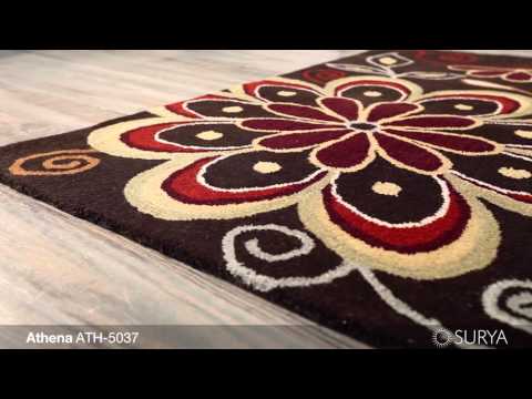 Athena Brown-Black Rug