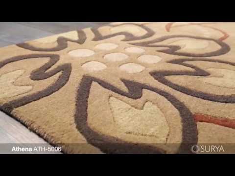 Athena Light Brown Rug