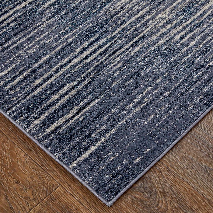 Navy Blue Indian Rug 