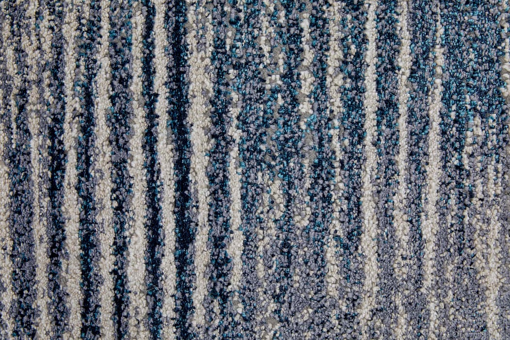 Navy Blue Indian Rug 