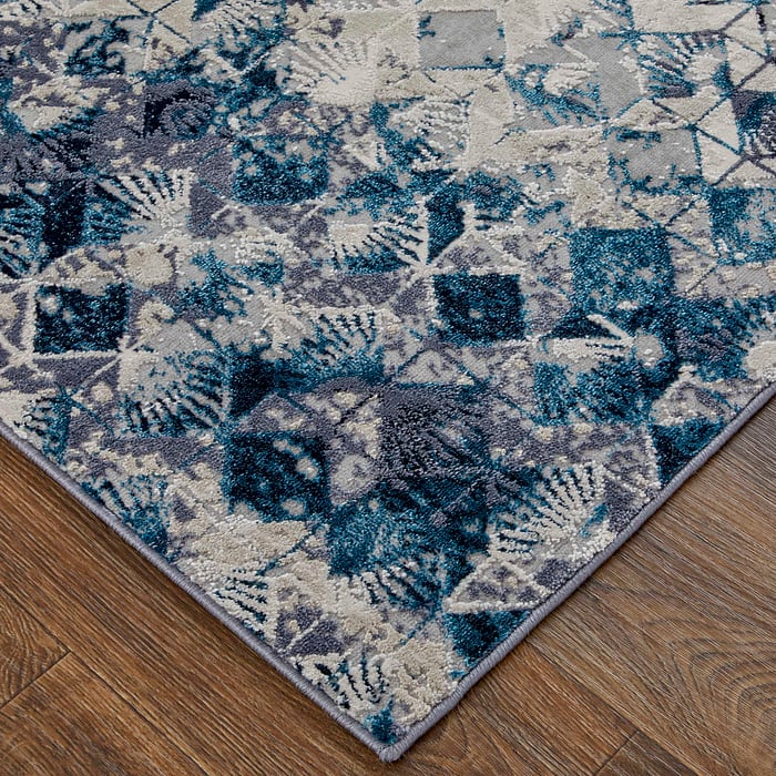 Blue Indian Rug 
