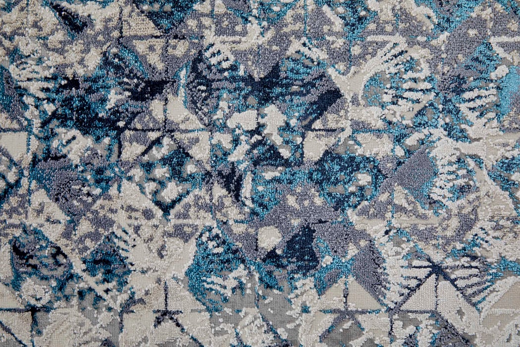 Blue Indian Rug 