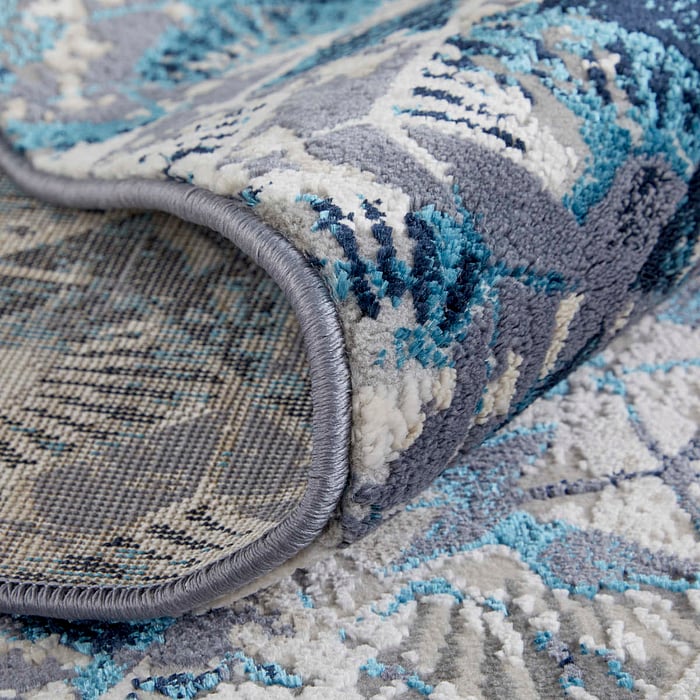 Blue Indian Rug 