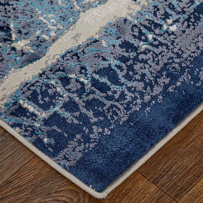 Blue/Beige Indian Rug 