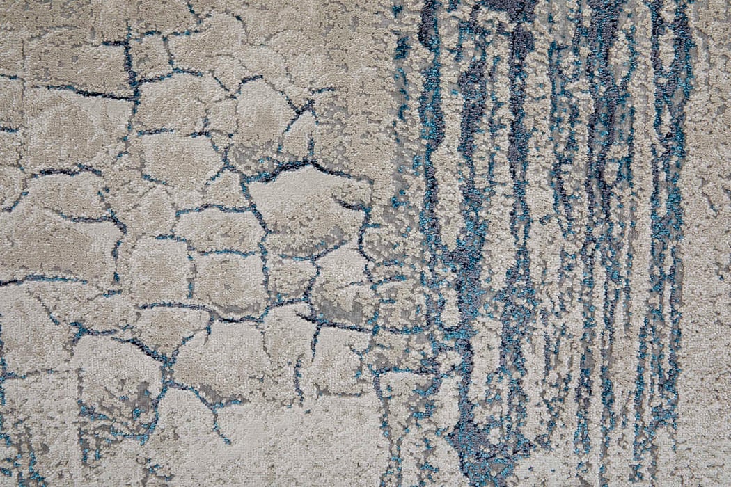 Blue/Beige Indian Rug 