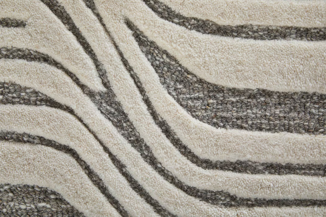Tapete Kimball Marfil / Gris