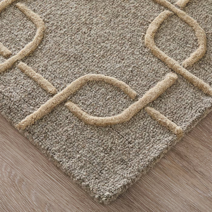 Tapete Kimball Gris / Beige