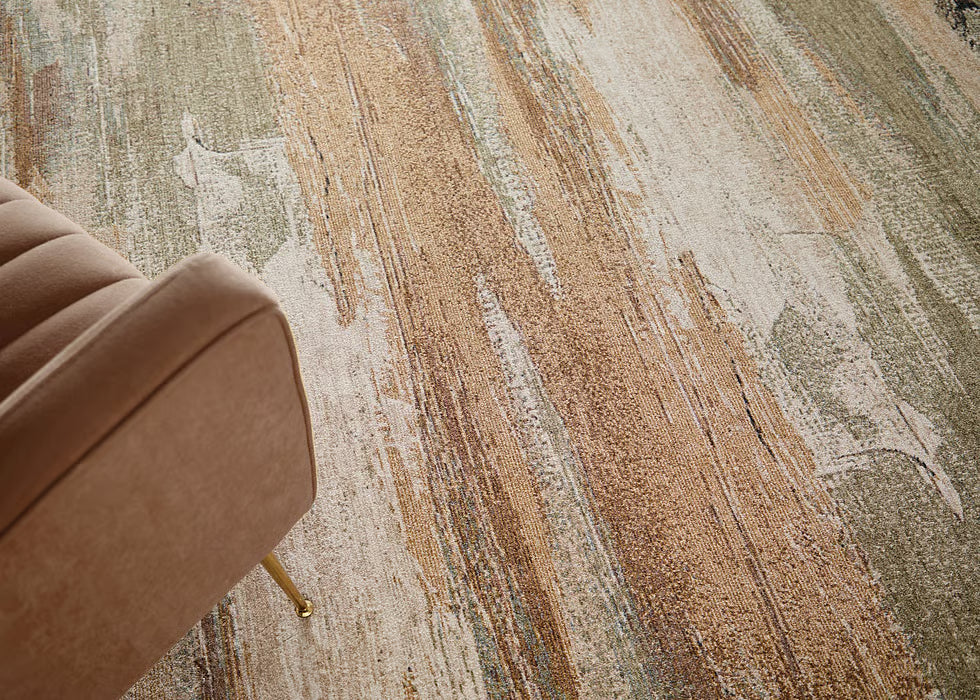 Tapete Pearson Verde/Beige