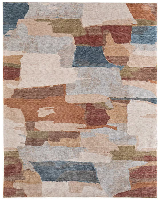 Tapete Pearson Azul Multicolor