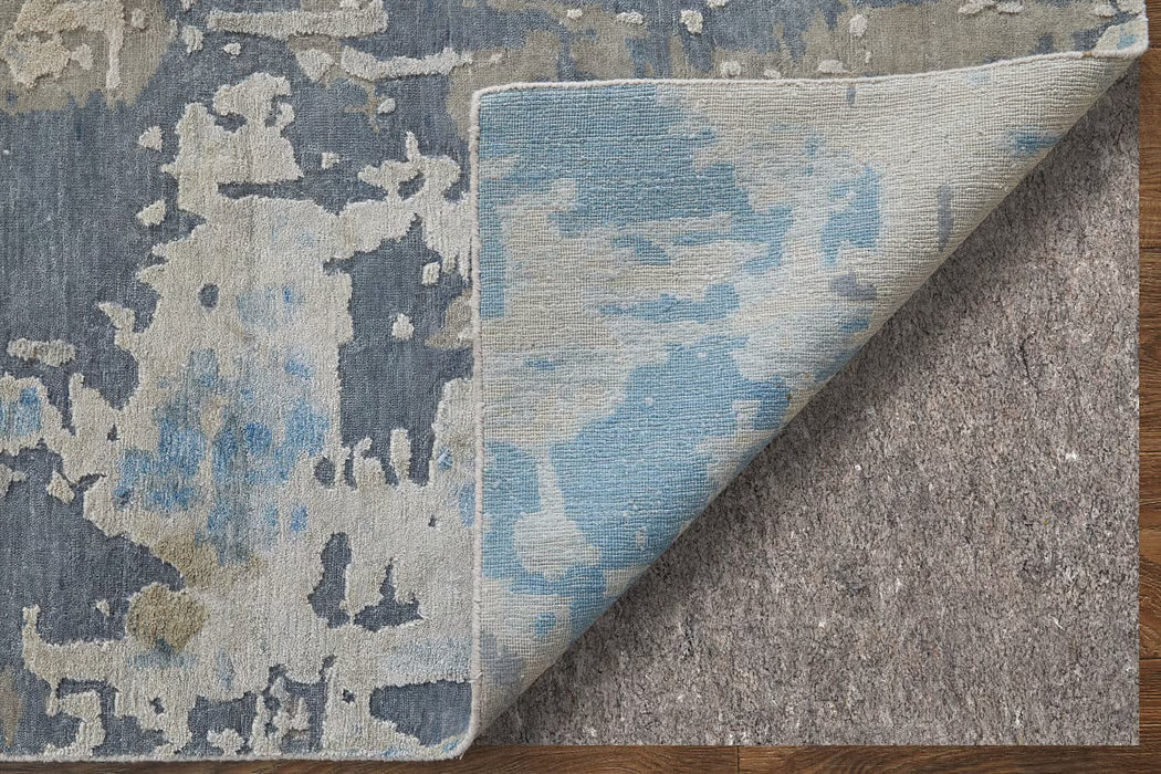 Tapete Keeley Beige/Azul