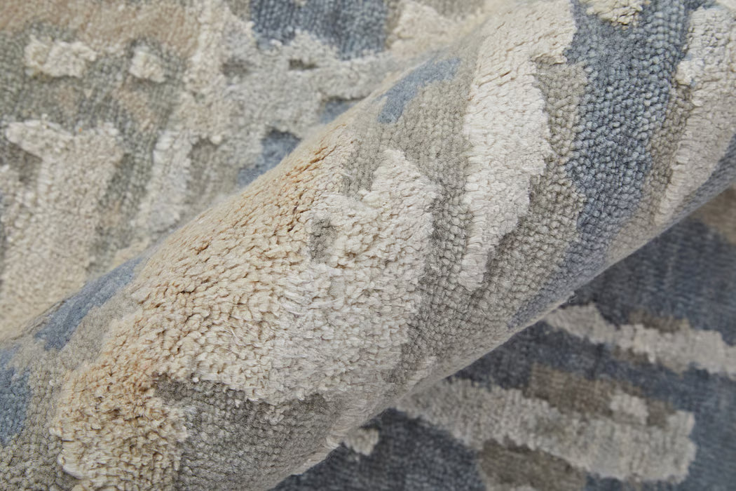Tapete Keeley Beige/Azul