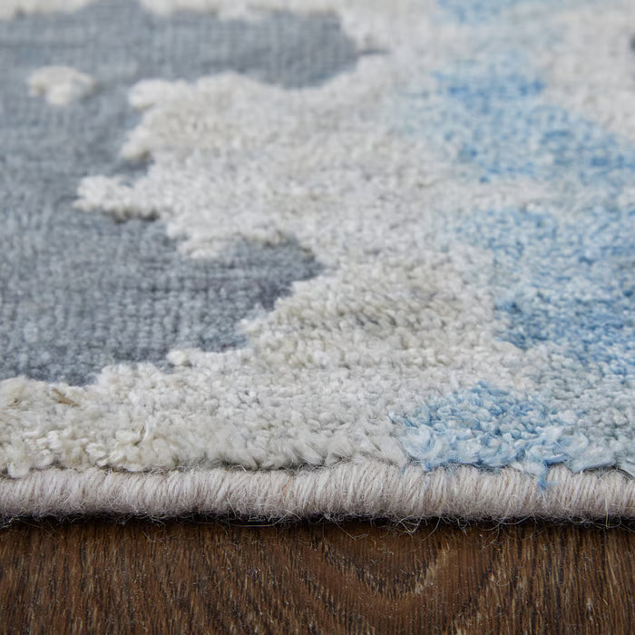 Tapete Keeley Beige/Azul