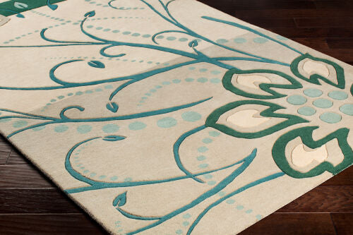 Athena Botanical Green Rug