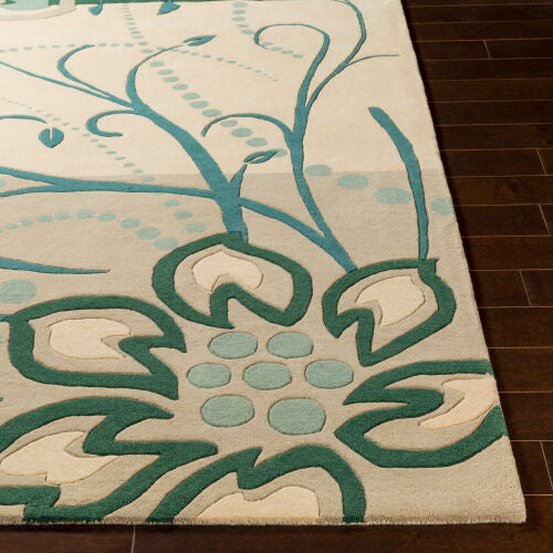 Athena Botanical Green Rug